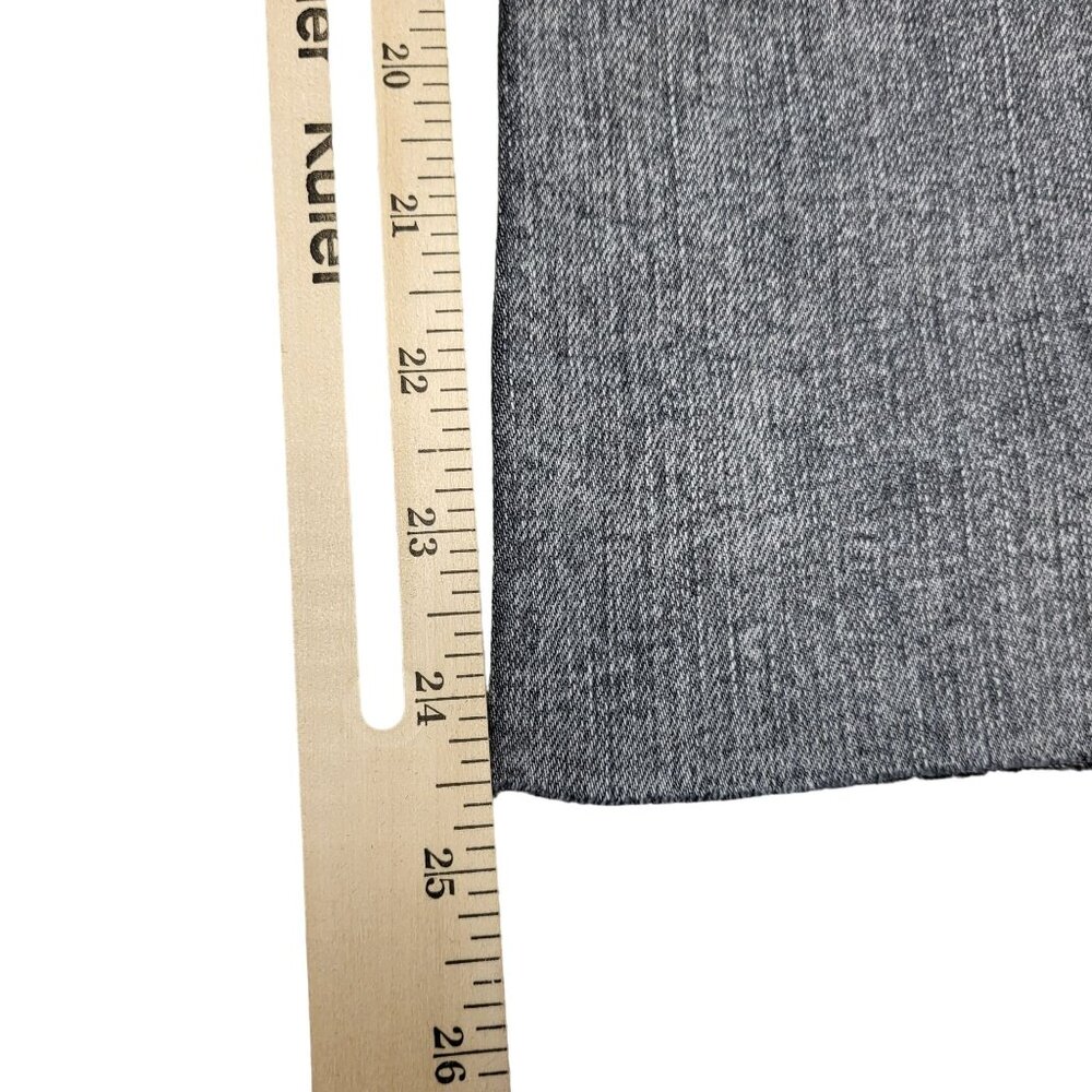 FIDELITY DENIM Juniper Crop Cropped Flare Women's Jeans Denim Surfire Grey SZ 27 - Picture 13 of 16